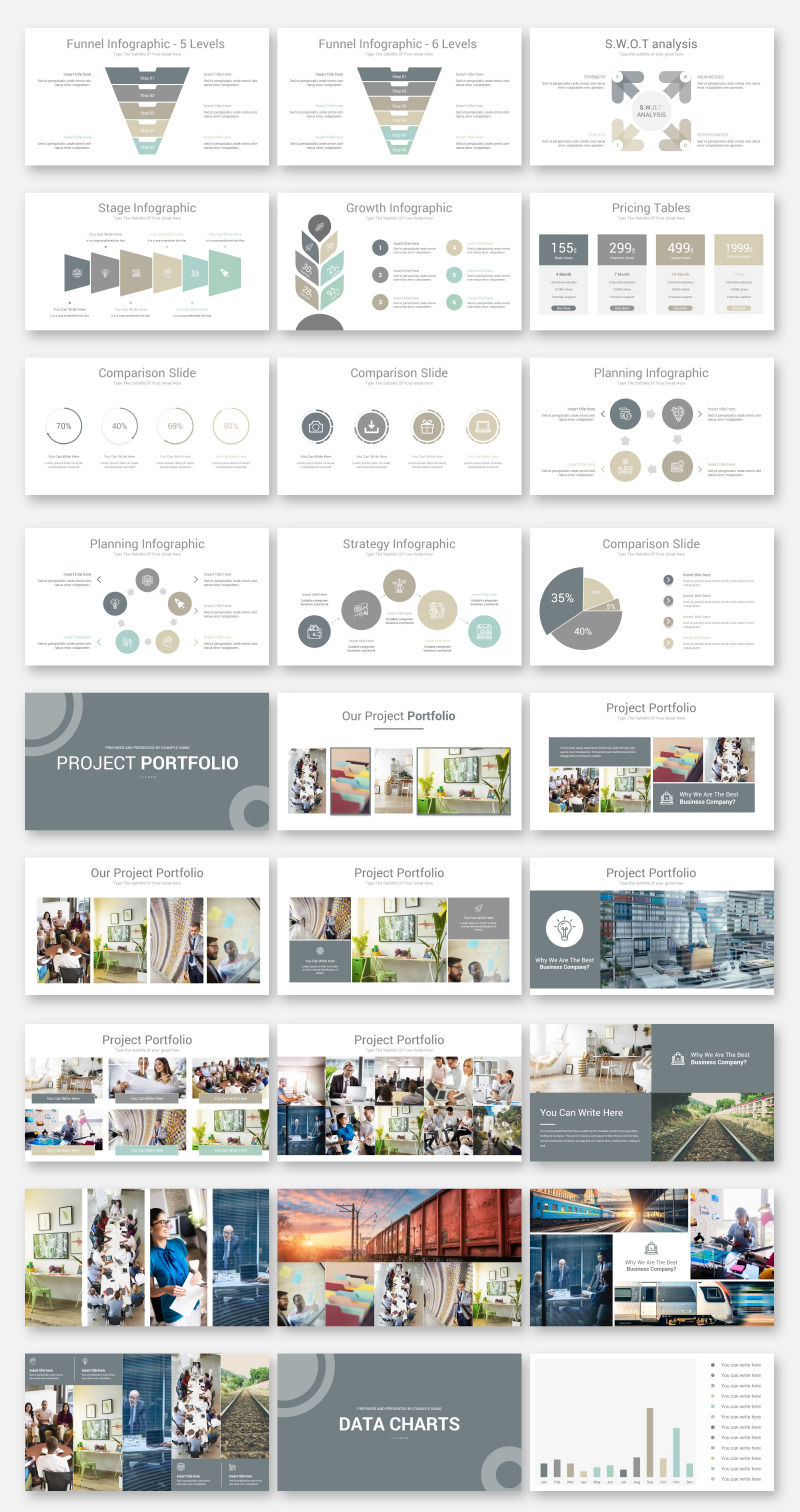 Simplicity PowerPoint Template - Features Image 5