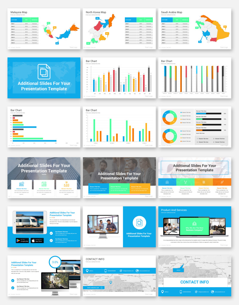 Company Presentation Toolbox - PPTX PowerPoint Template - Features Image 9