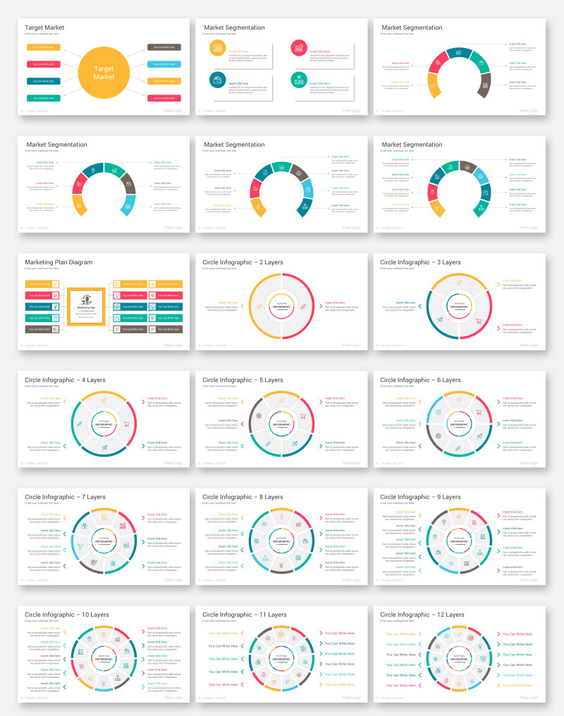 Marketing Infographics Pack Keynote Template - Features Image 4
