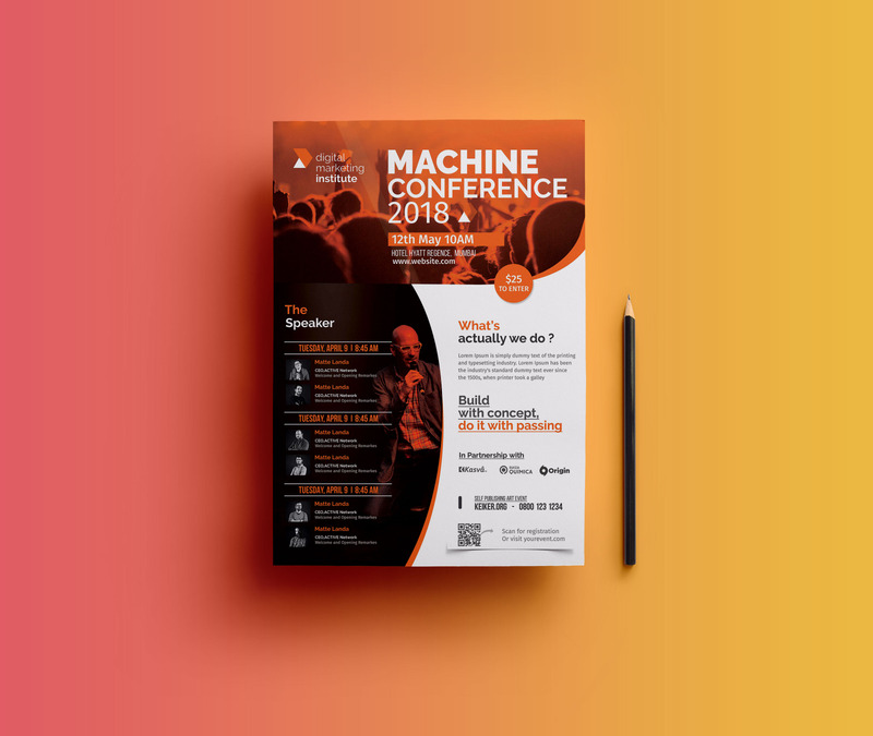 Template di Identità Aziendale #68653 Event/Conference Flyer - Immagine Caratteristiche 1