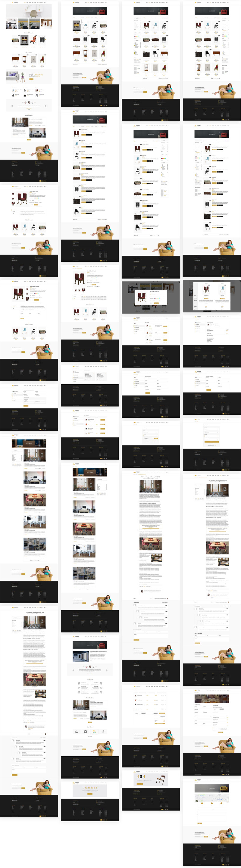 MinimalShoper PSD Template - Features Image 1