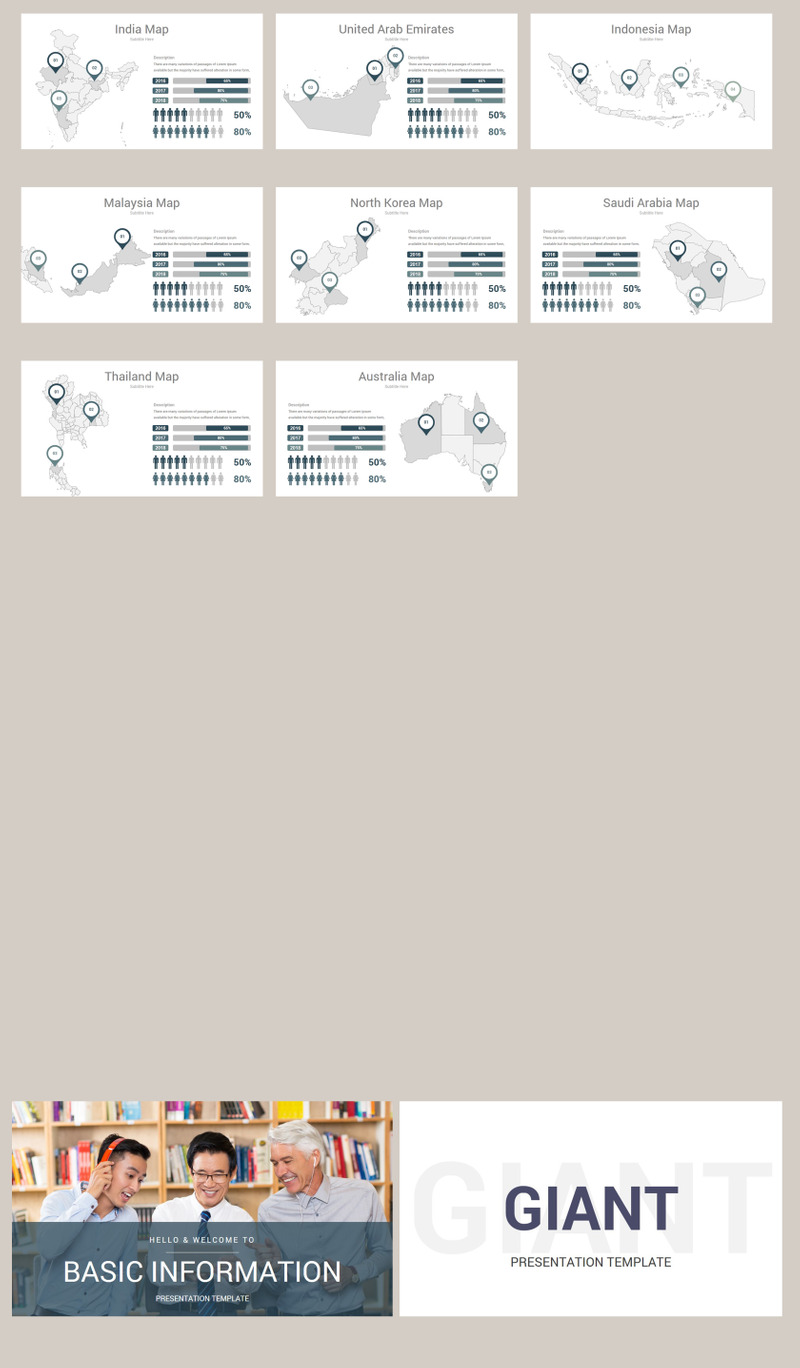Creative Pack - 2 in 1 PowerPoint template - Features Image 8