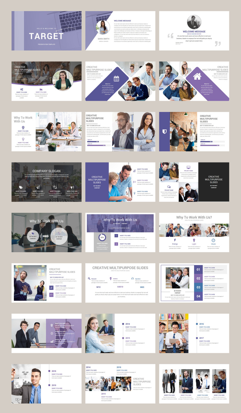 Good Luck 2 in 1 PowerPoint template - Features Image 1