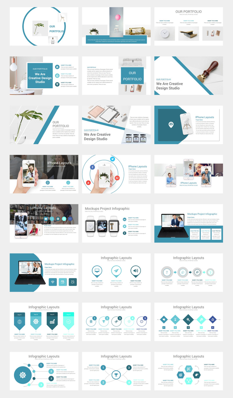 Process Pack 2 in 1 PowerPoint Template - Features Image 7