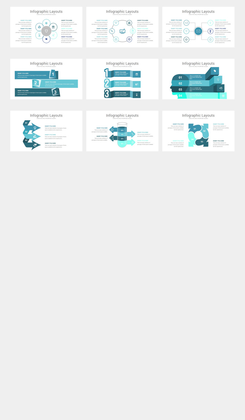Process Pack 2 in 1 PowerPoint Template - Features Image 8
