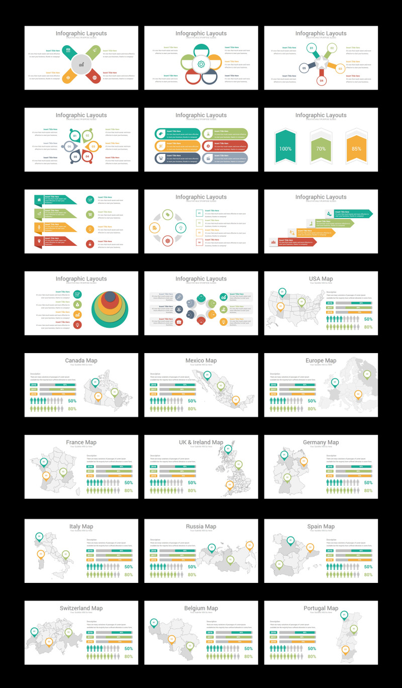 Шаблон презентации бизнес-решений PowerPoint - Features Image 4