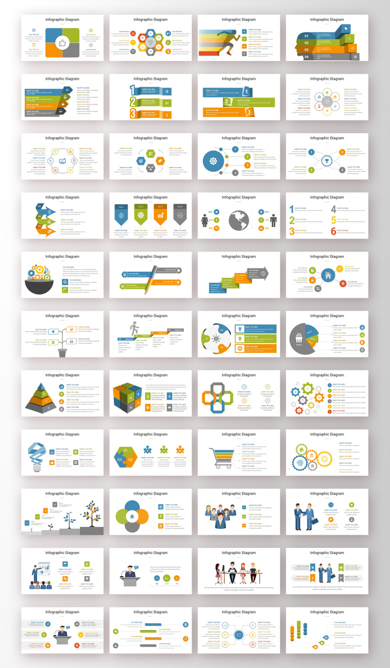Infographic Diagrams PowerPoint template - Features Image 3