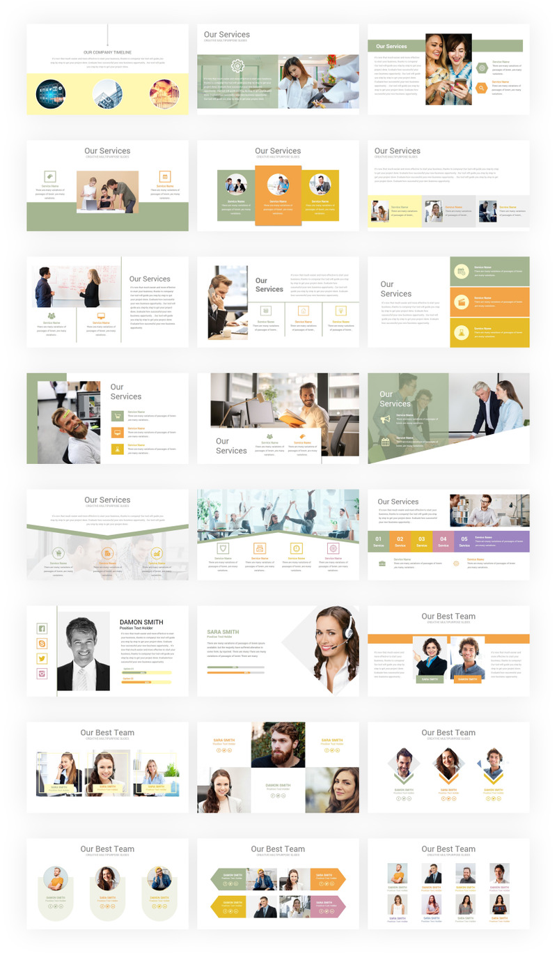 Investors PowerPoint Template - Features Image 2