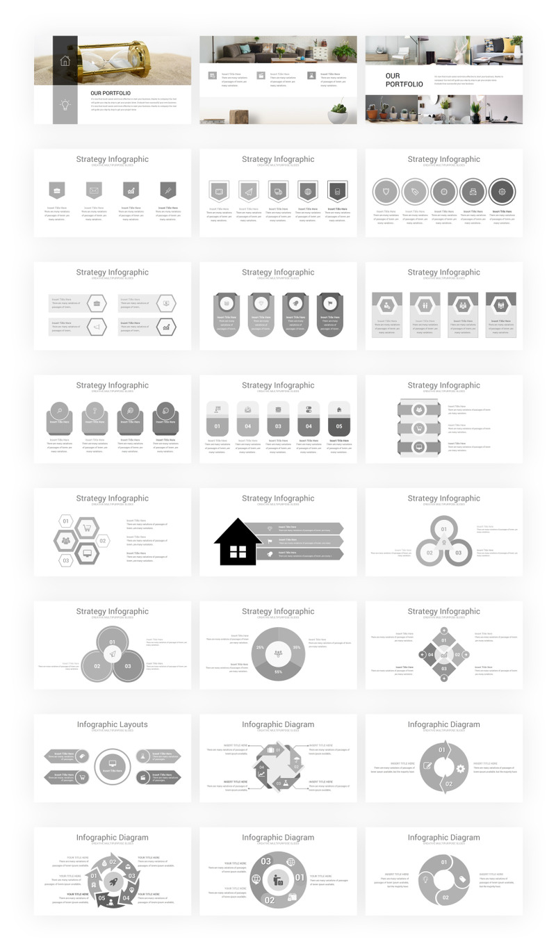 Creative Solutions PowerPoint template - Features Image 3