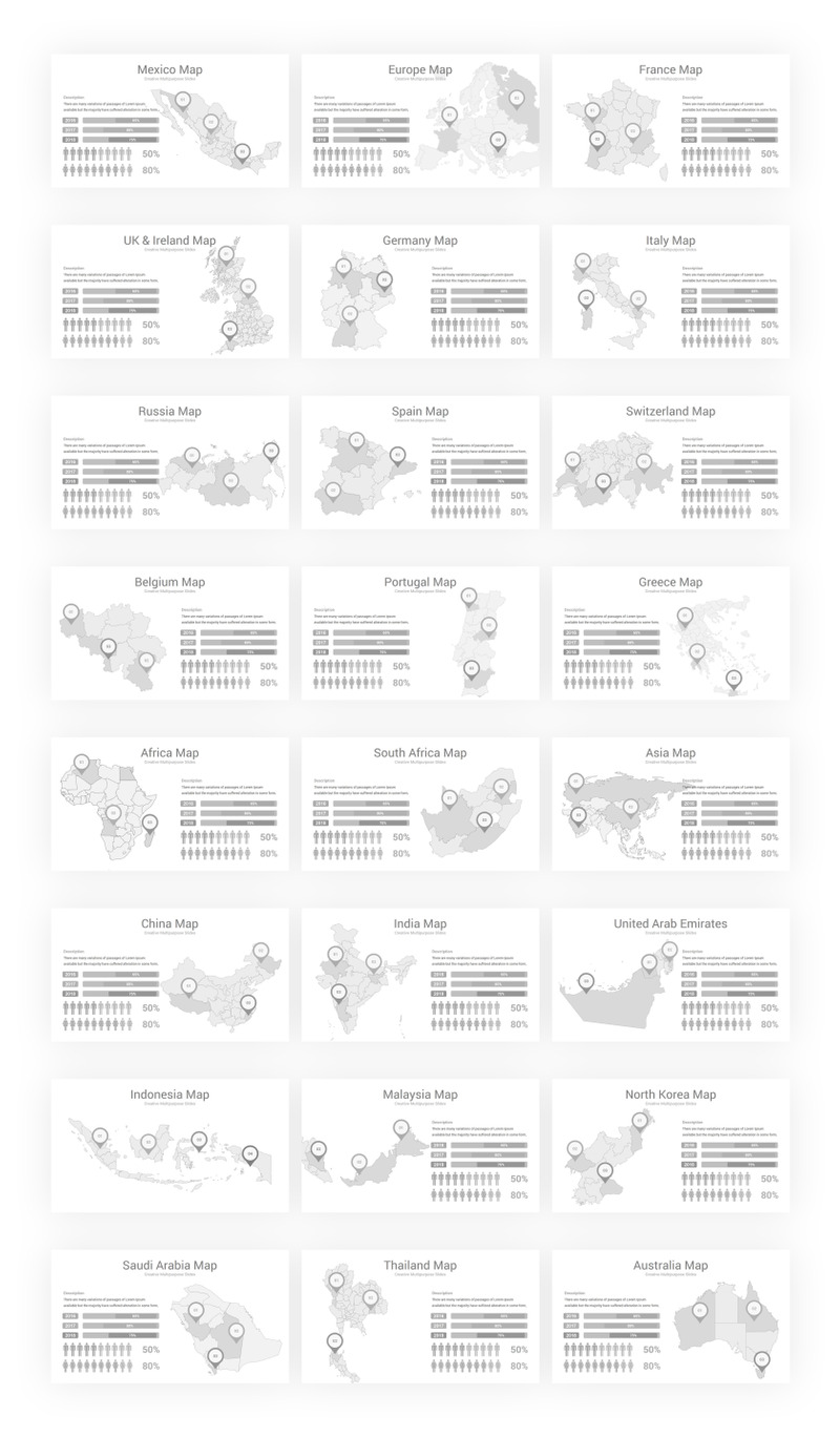 Creative Solutions PowerPoint template - Features Image 5
