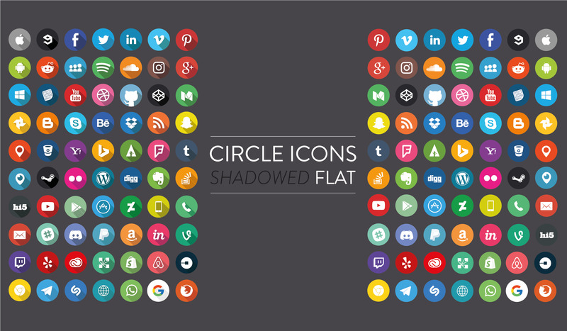 Social Media Icon Set - Features Image 4