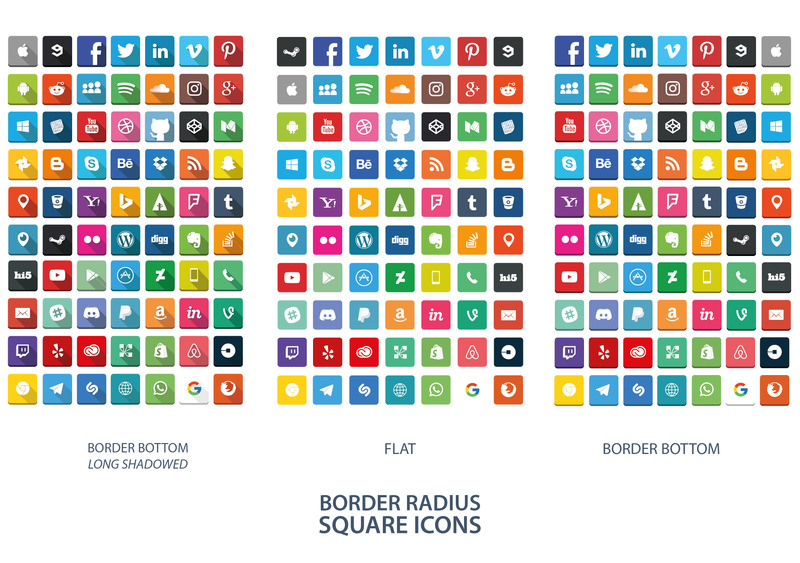Social Media Icon Set - Features Image 7