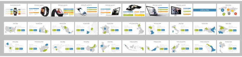 Start up Presentation PowerPoint template - Features Image 7