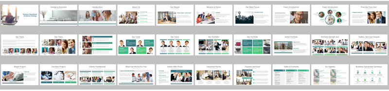 Business Operational Excellence Strategy PowerPoint Template - Features Image 1