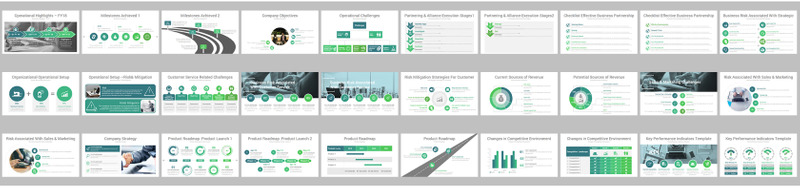 Business Operational Excellence Strategy PowerPoint Template - Features Image 2