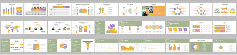 Modello PowerPoint di presentazione multi-business - Caratteristiche Immagine 7