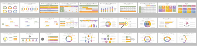 Modello PowerPoint di presentazione multi-business - Caratteristiche Immagine 10