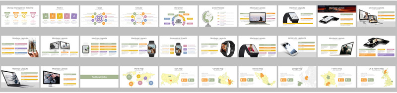 Modello PowerPoint di presentazione multi-business - Caratteristiche Immagine 12
