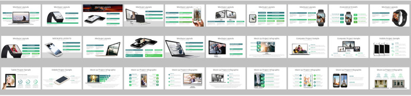 Mock Up Project PowerPoint Template - Features Image 1