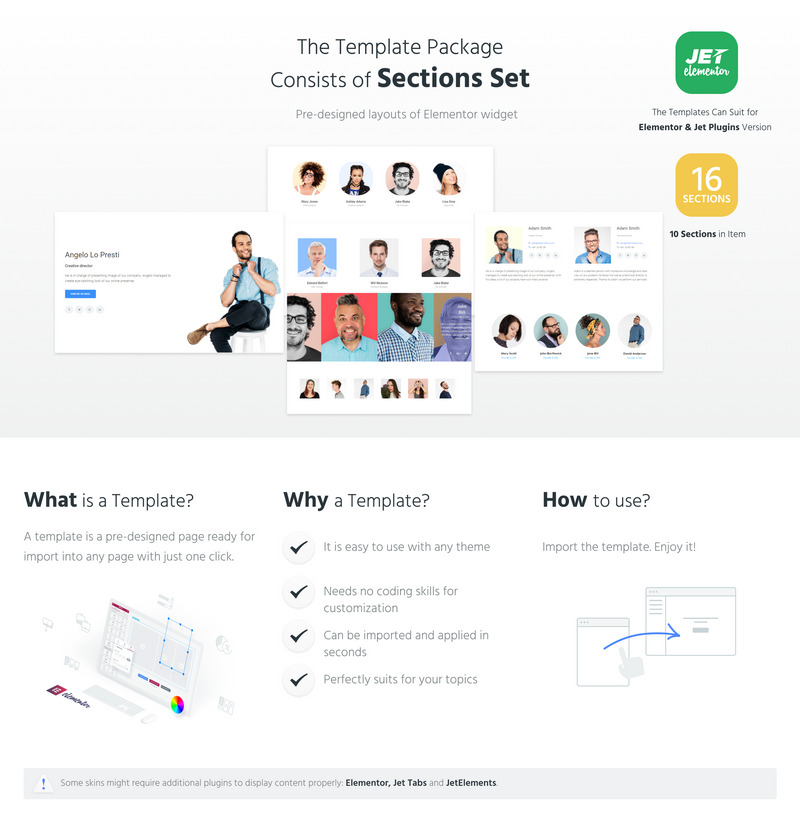 Staffer - Team Members Jet Sections Elementor Template - Features Image 1