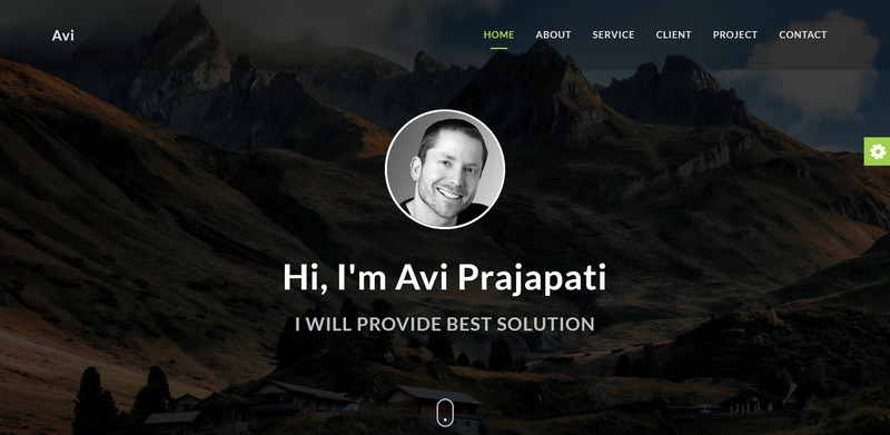 Avi - Portfolio Multipurpose Landing Page Template - Features Image 1