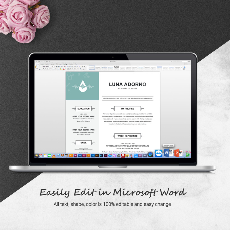 Nurse Resume Template - Features Image 5
