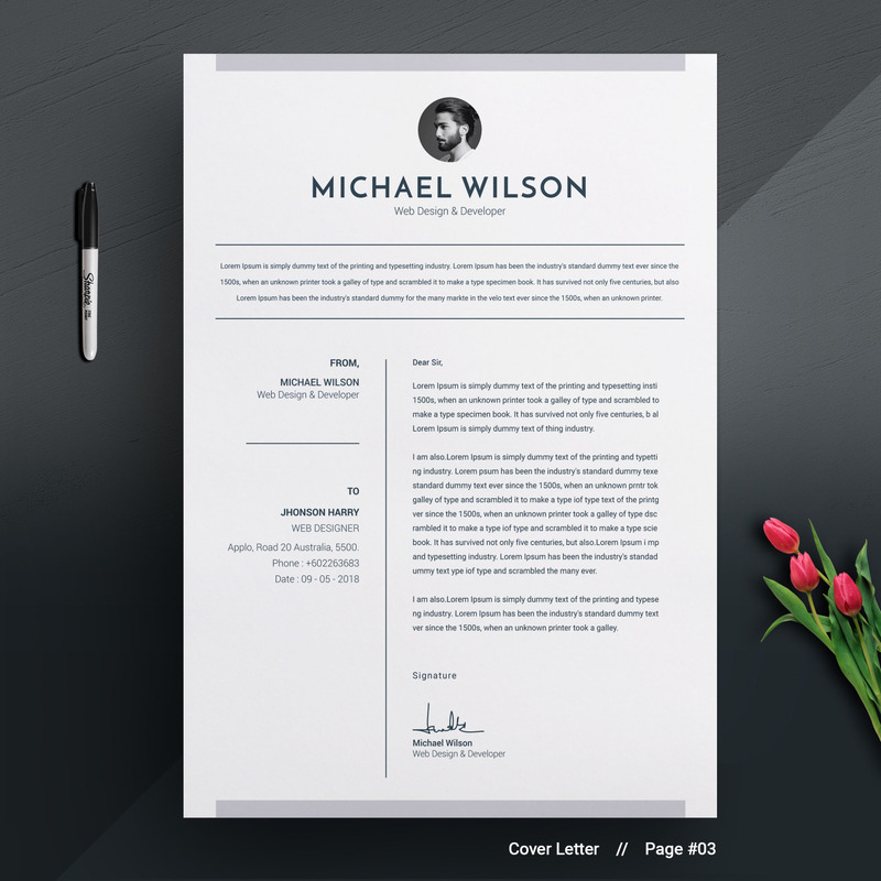 Micheal William Resume Template - Features Image 5