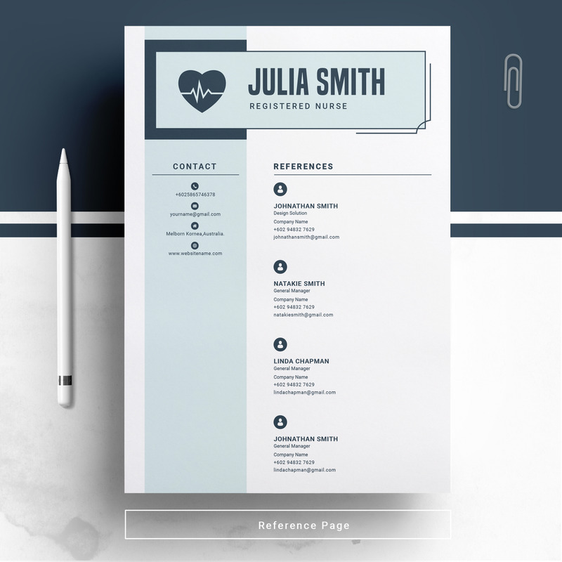 Nurse Julia Smith Resume Template - Features Image 4