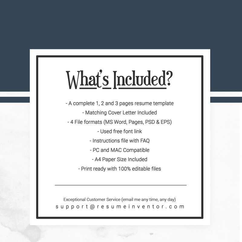 Nurse Julia Smith Resume Template - Features Image 7