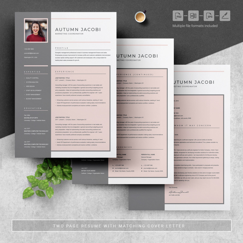 Herfst CV-sjabloon - Features Image 5