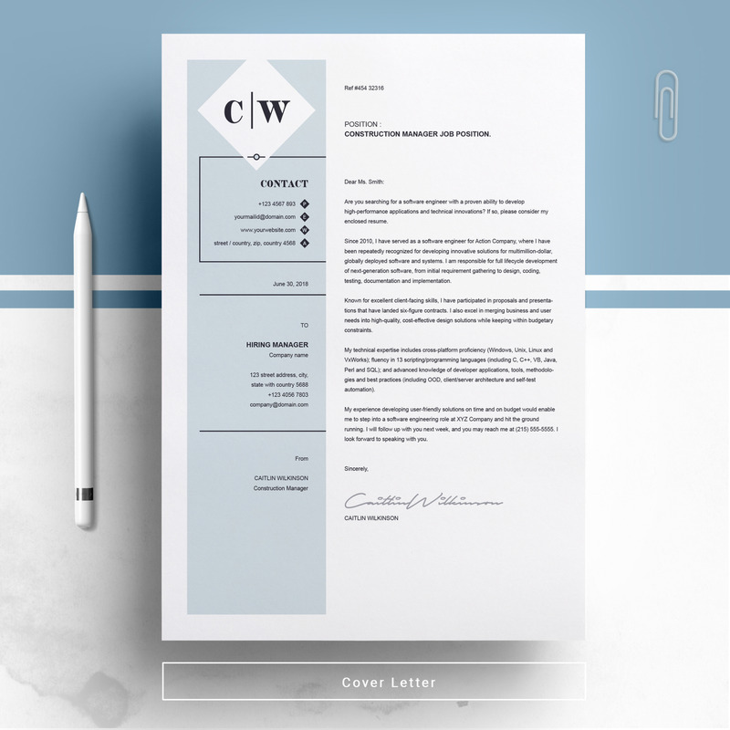 Wilkinson Resume Template - Features Image 3
