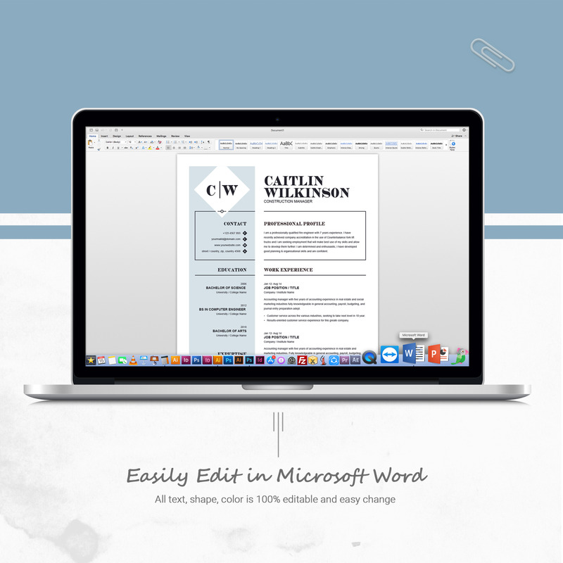 Wilkinson Resume Template - Features Image 5