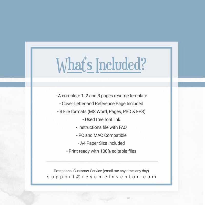 Wilkinson Resume Template - Features Image 6