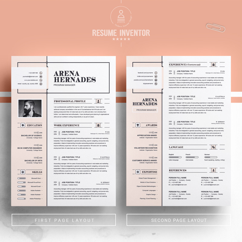 Arena Resume Template - Features Image 2
