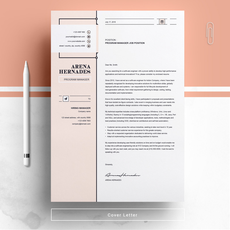 Arena Resume Template - Features Image 3