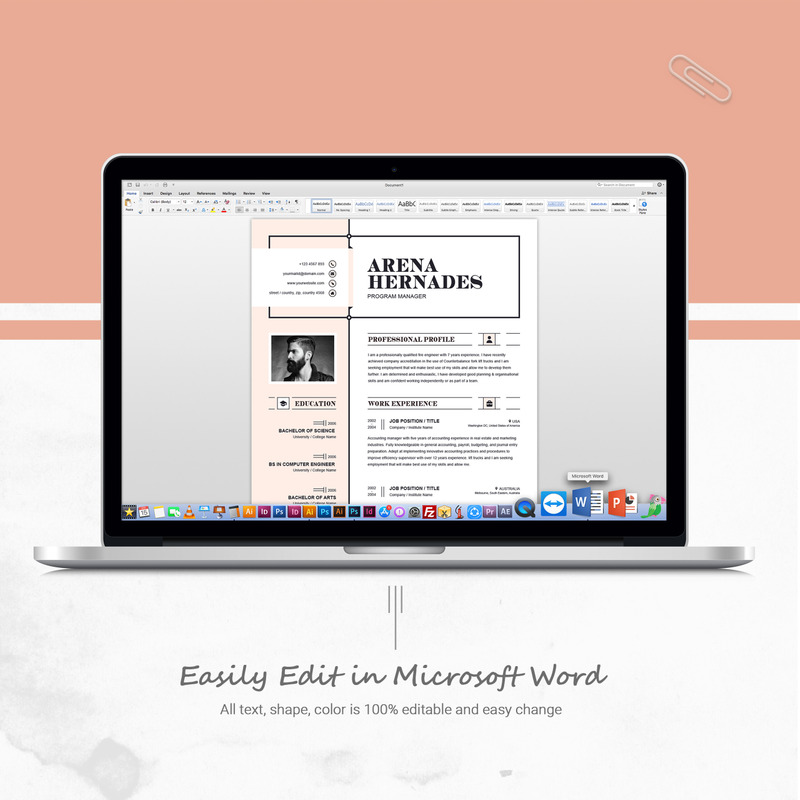 Arena Resume Template - Features Image 5