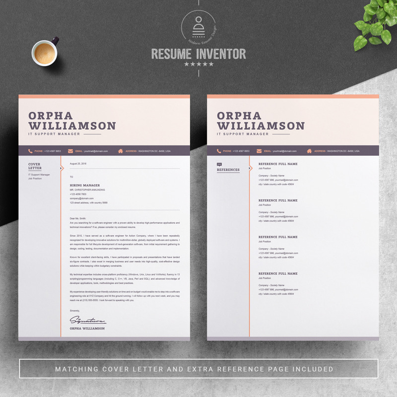 Szablon CV Orpha Williamson - Obraz funkcji 3