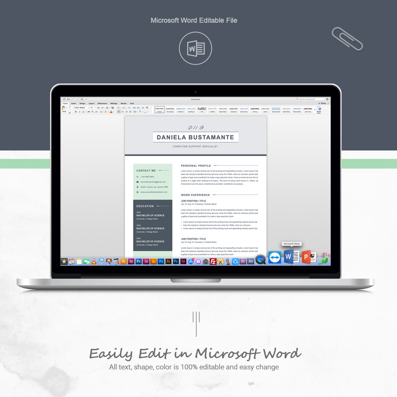 Daniela Resume Template - Features Image 5