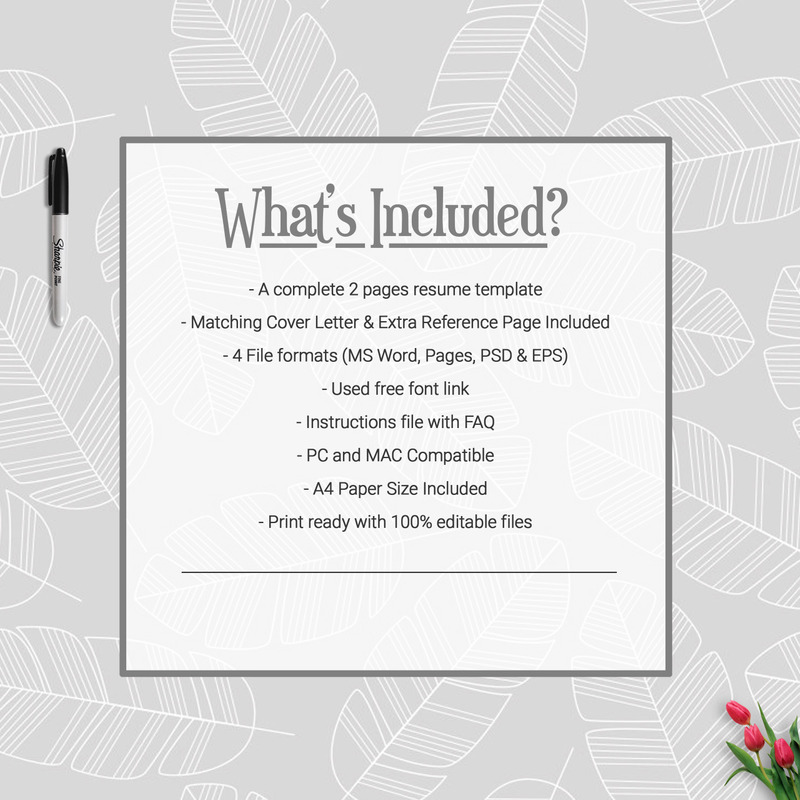 Laria Resume Template - Features Image 6