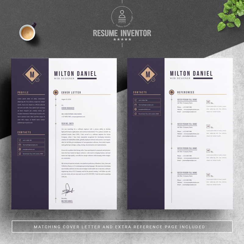 Daniel Resume Template - Features Image 3
