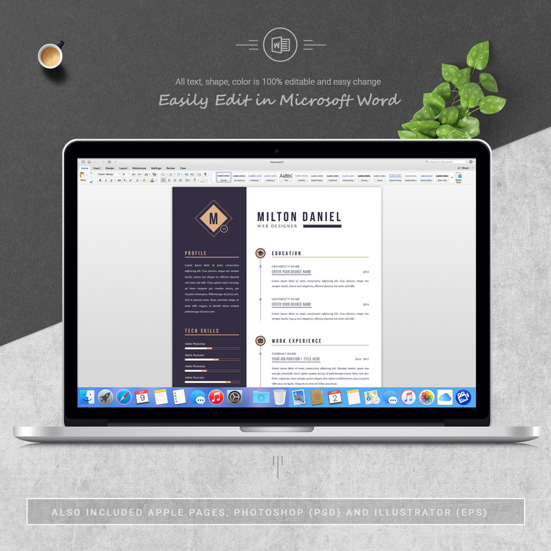 Daniel Resume Template - Features Image 5