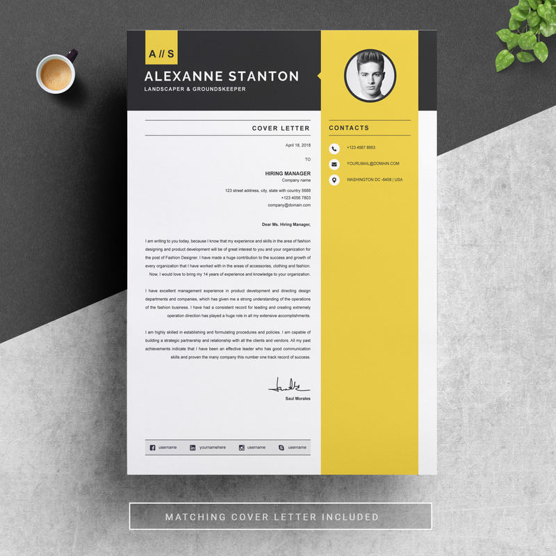 Alexanne Resume Template - Features Image 3