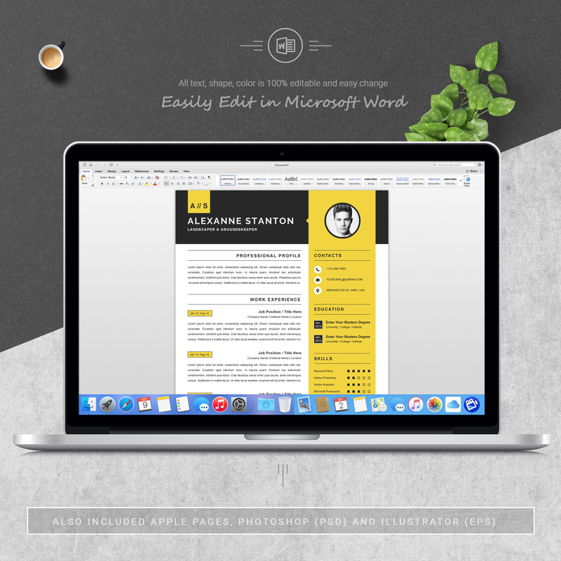 Alexanne Resume Template - Features Image 4