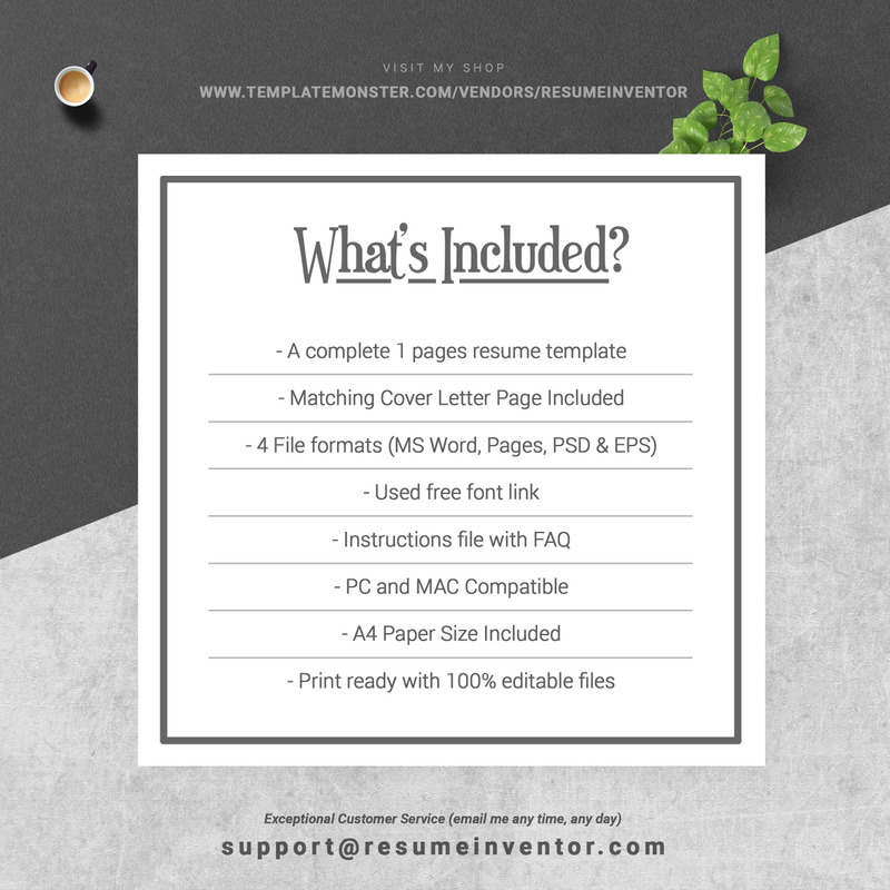 Alexanne Resume Template - Features Image 5