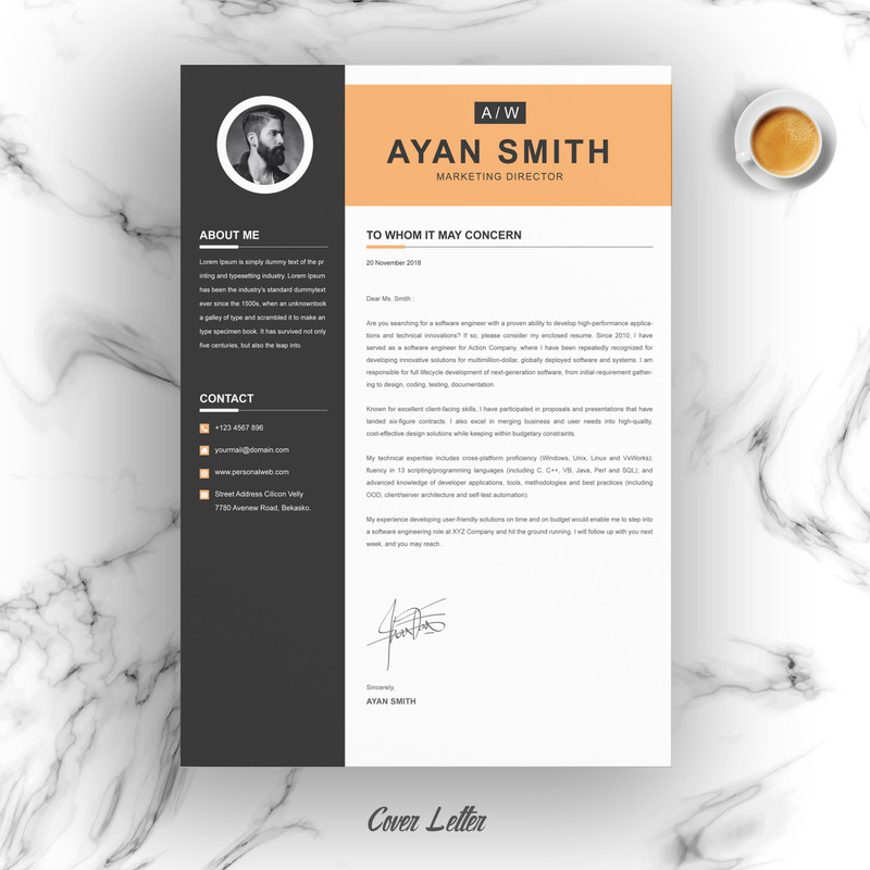 Smith Resume Template - Features Image 3