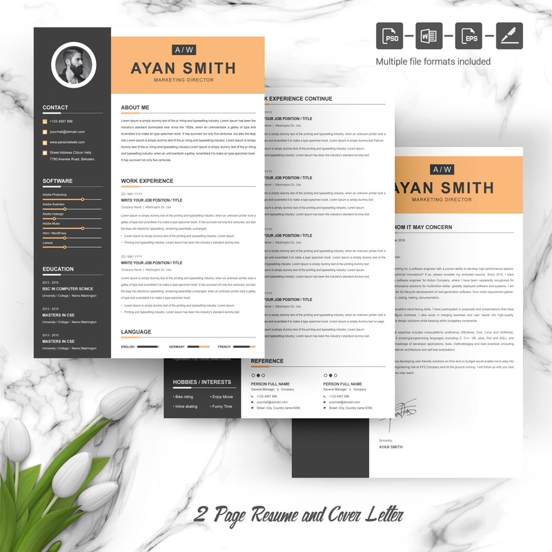 Smith Resume Template - Features Image 4