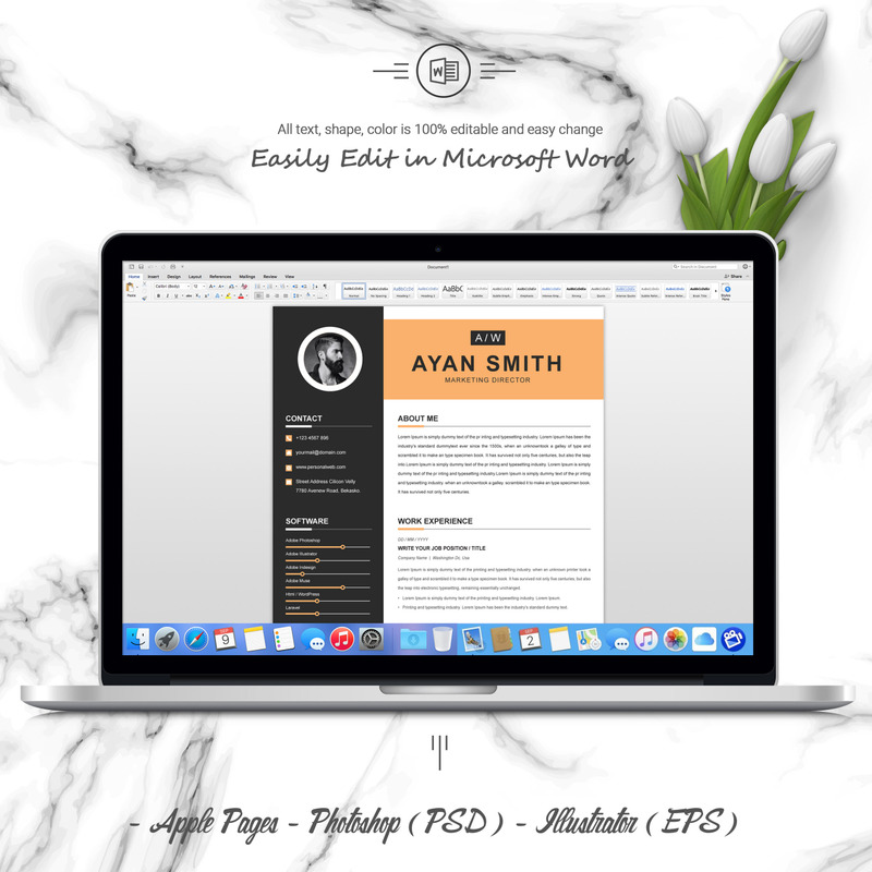 Smith Resume Template - Features Image 5