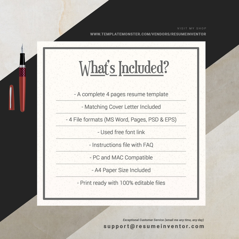 Alvera Resume Template - Features Image 6
