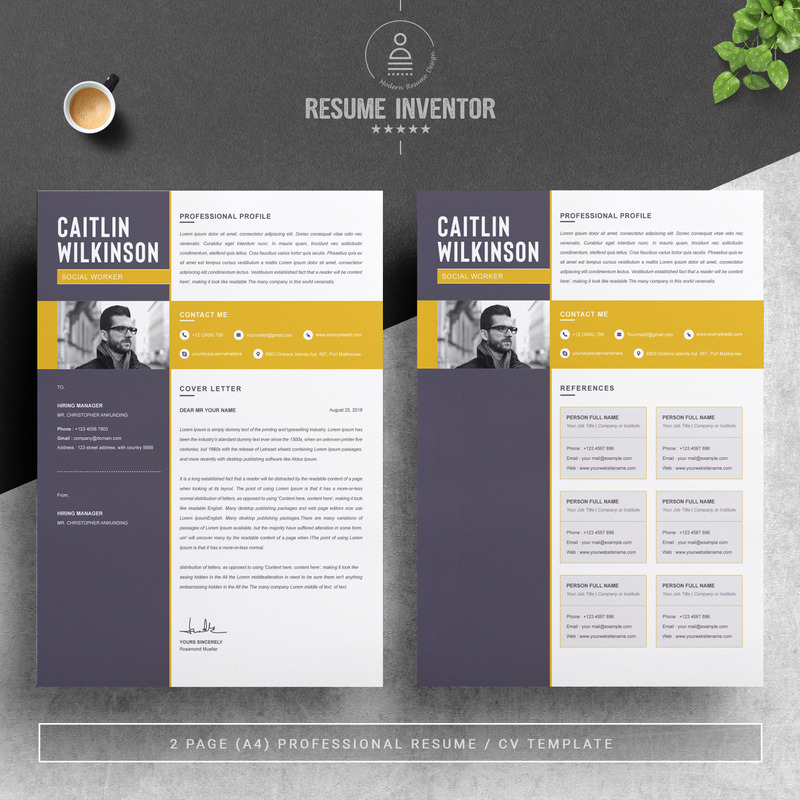 Szablon CV Caltlin - Obraz funkcji 3