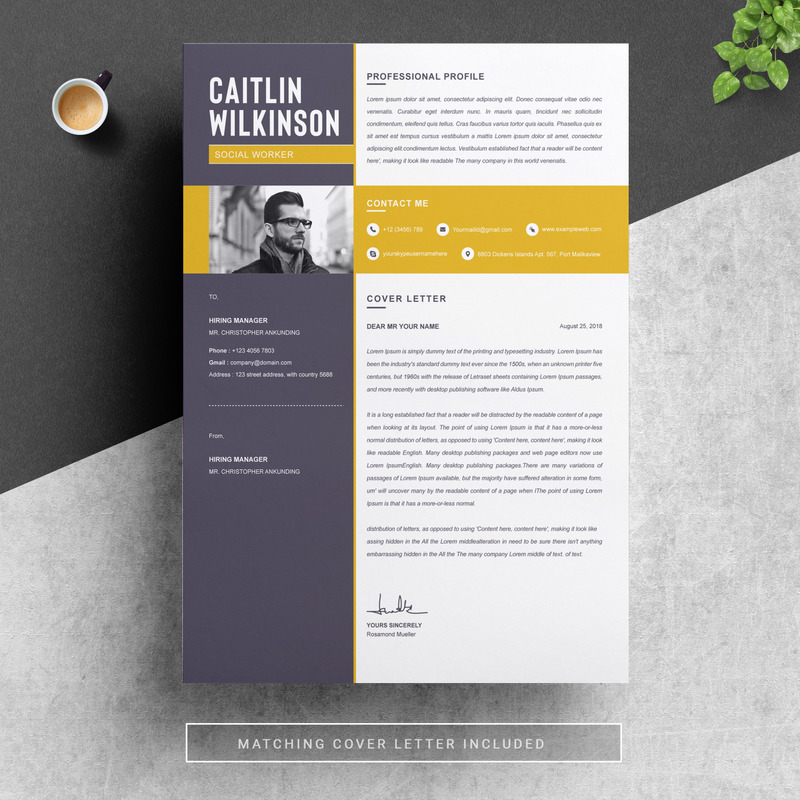 Szablon CV Caltlin - Obraz funkcji 4